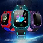 Niebieskie Smartwatche dla chłopców z GPS eleganckie z opaską 