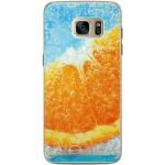 Pomarańczowe Etui na Samsunga Galaxy S7 z tworzywa sztucznego 