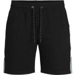 Czarne Krótkie spodnie męskie marki Jack & Jones w rozmiarze M 