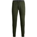 Zielone Spodnie dresowe męskie sportowe marki Jack & Jones w rozmiarze XL 