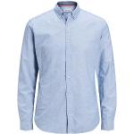 Niebieskie Koszule męskie marki Jack & Jones w rozmiarze S 