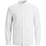 Białe Koszule męskie marki Jack & Jones w rozmiarze M 