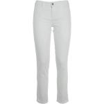 Białe Spodnie materiałowe haftowane marki Liu Jo 