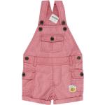 Różowe Spodnie ogrodniczki dziecięce dla dziewczynek z motywem pszczół eleganckie marki Jacky w rozmiarze 68 