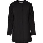 Czarne Klasyczne płaszcze damskie marki Jacqueline de Yong w rozmiarze L 