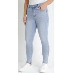 Przecenione Błękitne Jeansy rurki damskie Skinny fit w rozmiarze XL 