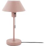 Jasnoróżowe Lampy stołowe z kloszem w stylu retro marki LEITMOTIV 