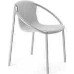 Przecenione Jasnoszare Krzesła stylowe w nowoczesnym stylu marki Umbra 