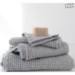 Jasnoszare Komplety ręczników do prania ręcznego - 3 sztuki w rozmiarze 50x70 cm 