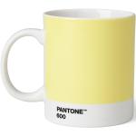 Jasnożółte Kubki 375 ml ceramiczne marki Pantone 