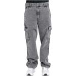 Szare Jeansy marmurki męskie do prania w pralce dżinsowe na wiosnę marki Dickies 