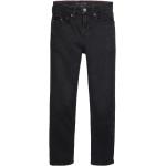 Czarne Jeansy dziecięce dla chłopców dżinsowe marki Tommy Hilfiger Scanton 
