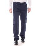 Niebieskie Proste jeansy dżinsowe marki Trussardi Jeans 