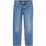 Niebieskie Proste jeansy damskie dżinsowe o szerokości 26 o długości 28 marki LEVI´S 501 w rozmiarze S 