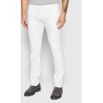 Przecenione Białe Jeansy rurki męskie rurki marki HUGO BOSS BOSS 