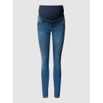 Jeansy ciążowe o kroju slim fit z elastycznym pasem model ‘Mila’