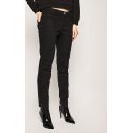 Przecenione Czarne Jeansy rurki damskie Skinny fit marki Laurèl w rozmiarze S 
