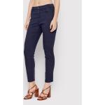 Przecenione Granatowe Jeansy rurki damskie Skinny fit marki MARELLA w rozmiarze M 