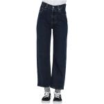 Granatowe Szerokie jeansy w stylu casual dżinsowe o szerokości 26 marki LEVI´S 