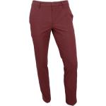 Czerwone Elastyczne jeansy rurki marki HUGO BOSS BOSS w rozmiarze L 