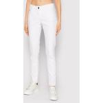 Przecenione Białe Jeansy rurki damskie rurki marki Sportalm w rozmiarze L 