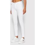 Przecenione Białe Jeansy rurki damskie Skinny fit dżinsowe marki Tommy Hilfiger TOMMY JEANS 