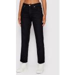 Przecenione Czarne Proste jeansy damskie marki WRANGLER 