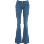 Niebieskie Elastyczne jeansy damskie dżinsowe marki Liu Jo 