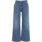 Niebieskie Szerokie jeansy damskie dżinsowe marki Liu Jo 