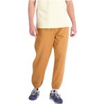 Brązowe Spodnie dresowe bawełniane męskie do prania w pralce bawełniane na zimę marki New Balance w rozmiarze L 