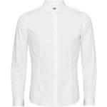 Białe Koszule z długim rękawem męskie z długimi rękawami marki Jack & Jones w rozmiarze L 