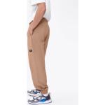 Przecenione Brązowe Spodnie dresowe ze ściągaczami męskie marki Sprandi w rozmiarze S 