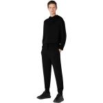 Czarne Kombinezony męskie eleganckie wełniane marki Emporio Armani w rozmiarze L 