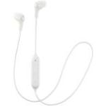 Białe Słuchawki bezprzewodowe marki JVC Bluetooth 