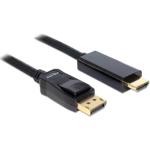 Kabel DisplayPort - HDMI DELOCK 3 m