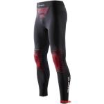 Przecenione Czarne Spodnie termoaktywne męskie poliamidowe marki X-Bionic w rozmiarze M 
