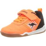 Neonowe pomarańczowe Sneakersy dla dzieci sportowe marki Kangaroos w rozmiarze 33 
