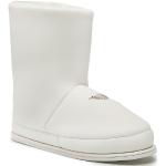 Przecenione Białe Obuwie domowe & Pantofle & Kapcie damskie marki Emporio Armani w rozmiarze 36 
