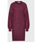Przecenione Bordowe Swetry oversize damskie marki CREAM w rozmiarze M 