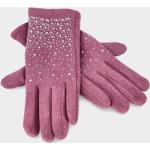 Fioletowe Rękawiczki do ekranów dotykowych damskie 