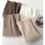Brązowe Spodnie dresowe bawełniane damskie do prania ręcznego w stylu casual bawełniane na jesień w rozmiarze XL 