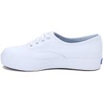 Białe Sneakersy sznurowane damskie marki Keds w rozmiarze 37 
