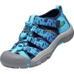 Niebieskie Sandały sportowe dla chłopców na lato marki Keen Newport w rozmiarze 24 