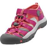 Różowe Sandały sportowe dla dzieci Rzepy na lato marki Keen Newport w rozmiarze 25,5 