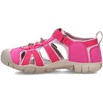 Różowe Sandały sportowe dla dzieci Rzepy sportowe na lato marki Keen w rozmiarze 38 