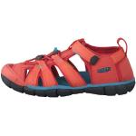 Czerwone Buty na rzepy dla dzieci wodoodporne Rzepy na lato marki Keen w rozmiarze 29 