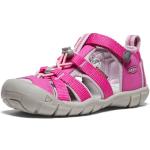 Różowe Buty na rzepy dla dzieci wodoodporne Rzepy na lato marki Keen w rozmiarze 29 