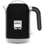 Kenwood kMix ZJX740BK czajnik elektryczny, wysokiej jakości metalowa obudowa o stylowym wzornictwie, wyjmowany filtr wapienny ze stali nierdzewnej, automatyczne wyłączanie, podstawa 360°, pojemność 1