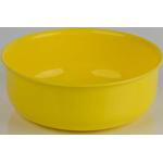 Żółte Miski do sałatek do mycia w zmywarce z tworzywa sztucznego 