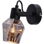 Czarne Kinkiety & Lampy ścienne w nowoczesnym stylu marki Candellux - gwint żarówki: E14 